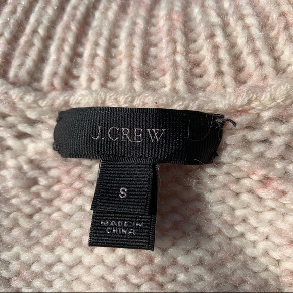 J.Crew The Chunky Knit Sweater Wool Mohair Oversized Yarn Pullover - Picture 16 of 16